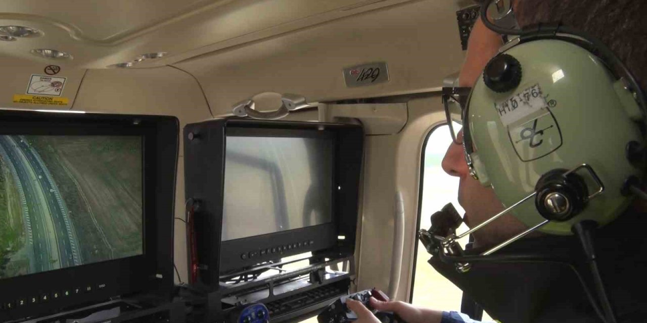 Başkentte Bayram Trafiği Denetimleri Helikopter Desteğiyle Aralıksız Sürüyor