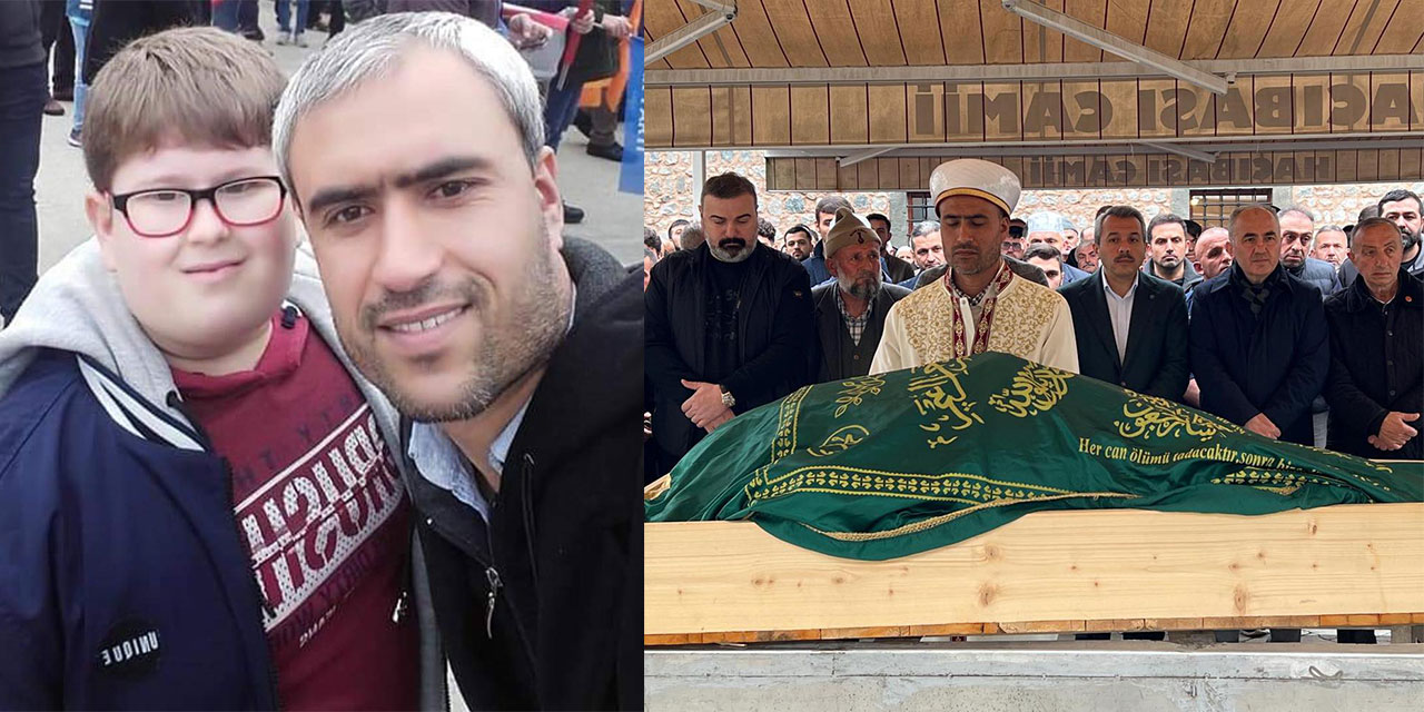Rize'de İmam Babanın En Zor Anı! Oğlunun Cenaze Namazını Kıldırdı