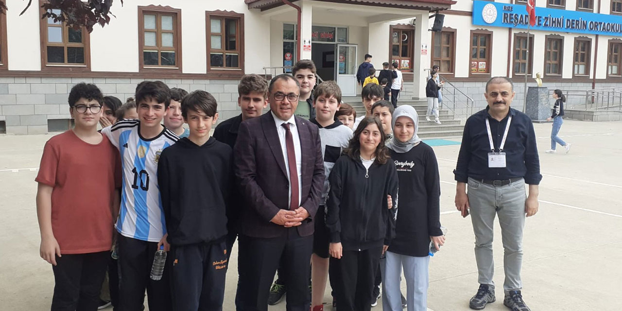 Rize’de LGS merkezi sınavı sorunsuz şekilde tamamlandı