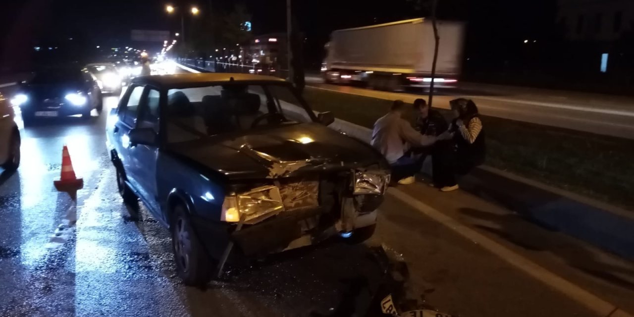 Bursa'da Zincirleme Kaza: 4 Yaralı