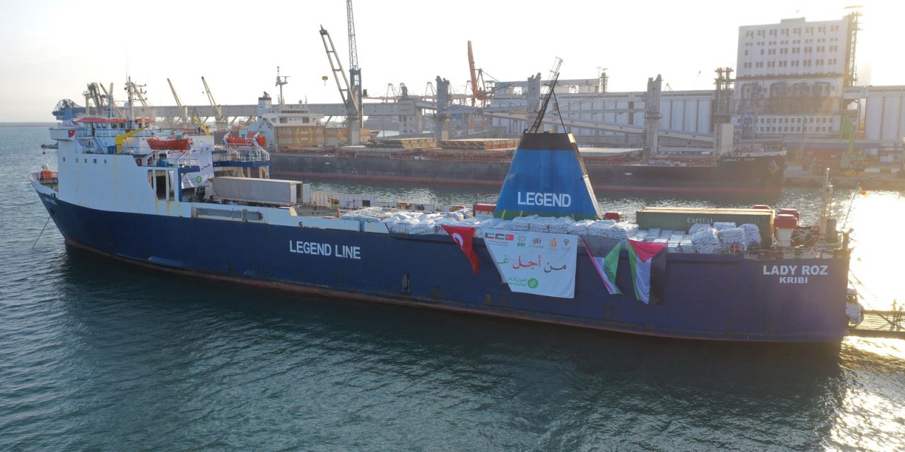 İhh Ve Kuveytli Kuruluş Gazze’ye İnsani Yardım Gemisi Gönderdi