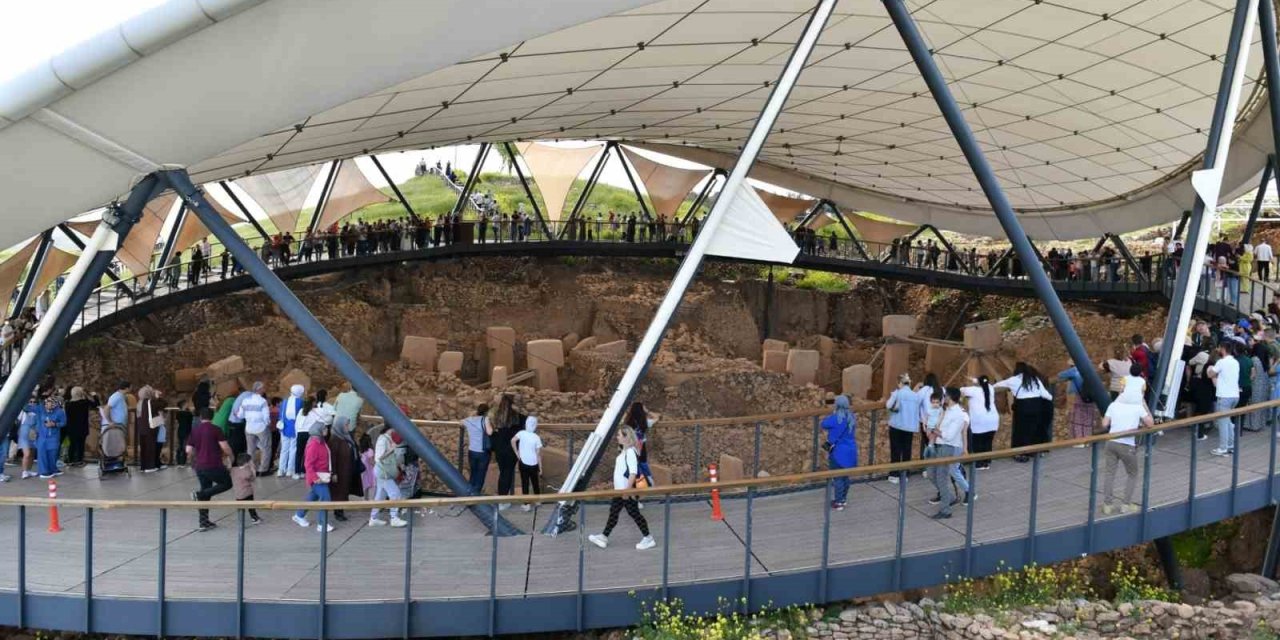 Bayram Tatilinde Göbeklitepe 55 Bin 573 Kişi Tarafından Ziyaret Edildi