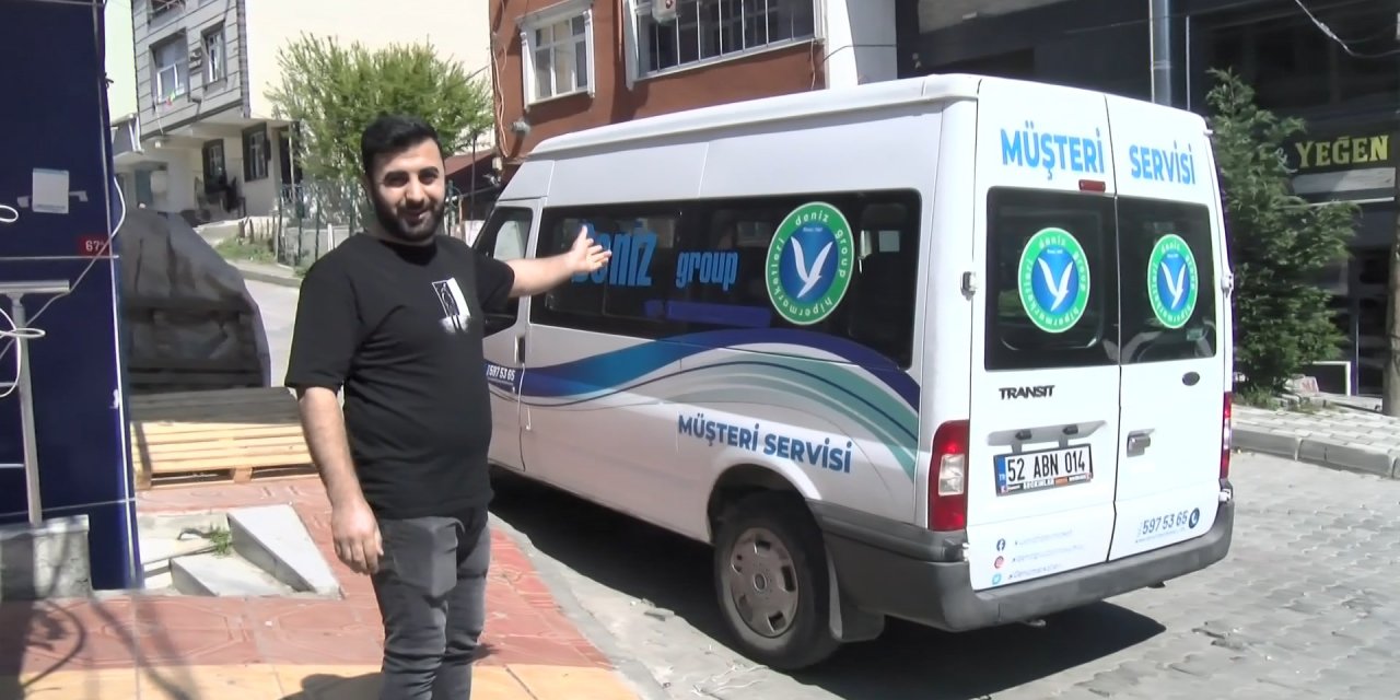 İstanbul - Arnavutköy'de Çalışır Halde Bırakılan Otomobil Böyle Çalındı