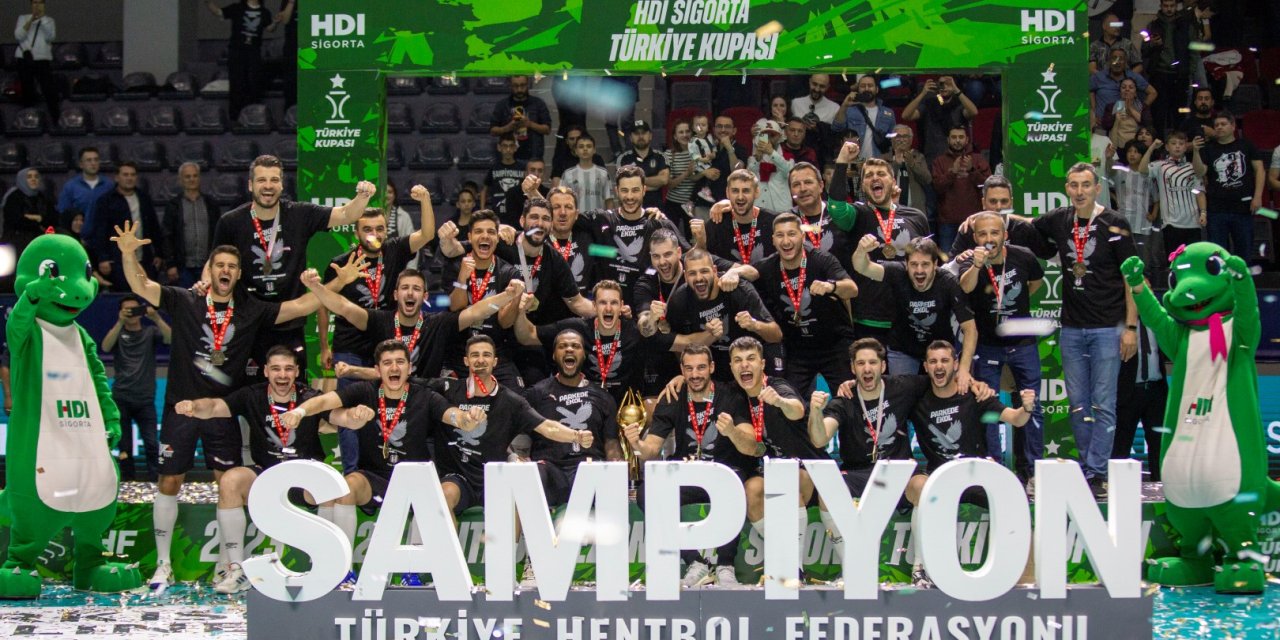 Hentbol Erkekler Türkiye Kupası'nda Şampiyon Beşiktaş