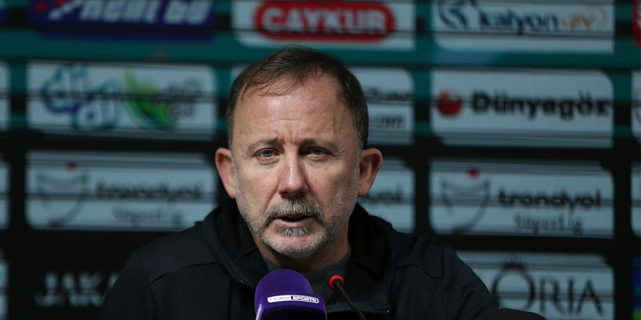 Sergen Yalçın: "Rakibimiz dersini iyi çalışmış. Biz tuzağa düştük gibi görünüyor"