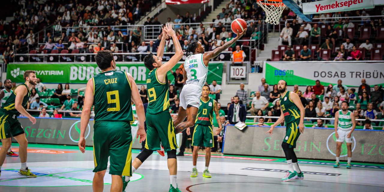 Bursaspor İnfo Yatırım - Manisa Büyükşehir Belediyespor: 102-94