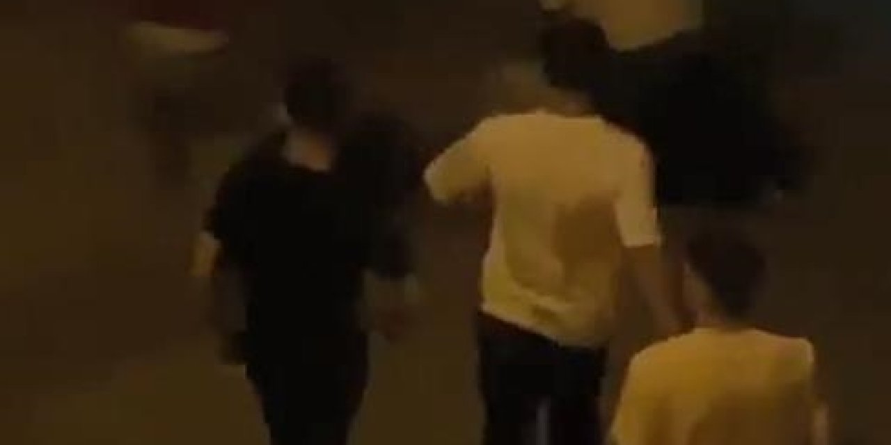 Sokaktaki Komşu Kavgası Kamerada