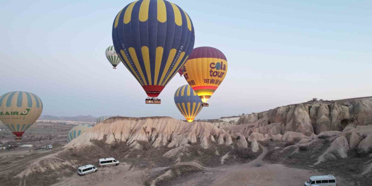 Kapadokya’yı 9 Günde 240 Bin Kişi Ziyaret Etti