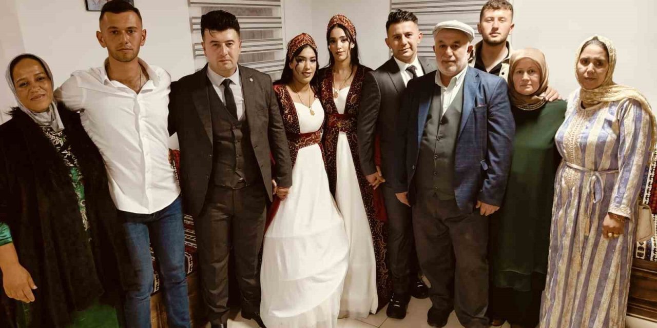 Fas’tan Yozgat’a Gelin Geldiler, Aynı Düğünle Dünya Evine Girdiler