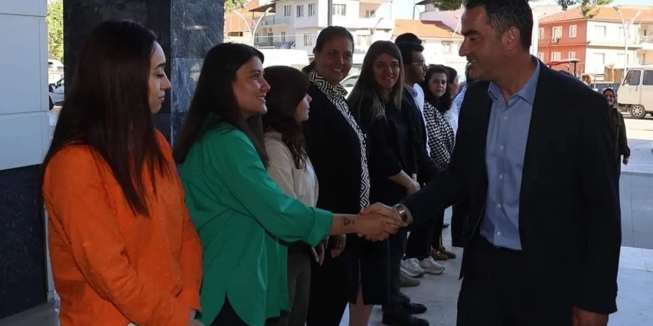 Başkan Arıcı İlk Mesaine Başladı