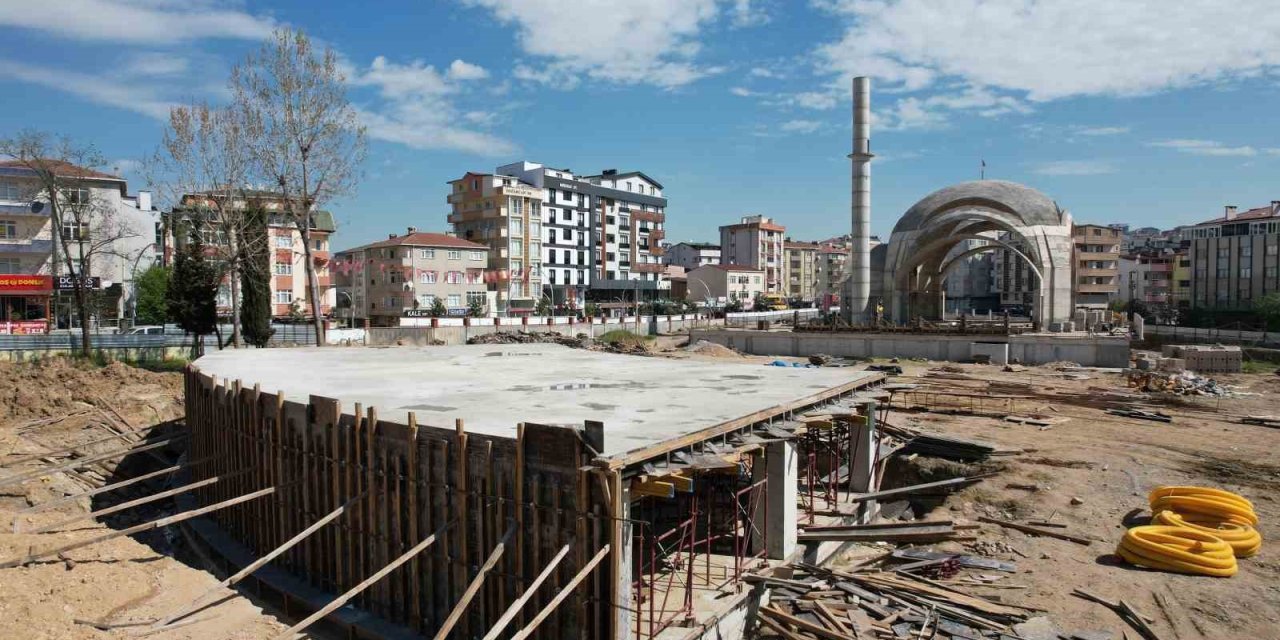 İlçenin Yeni Cazibe Merkezi Haline Gelecek Projede Çalışmalar Sürüyor