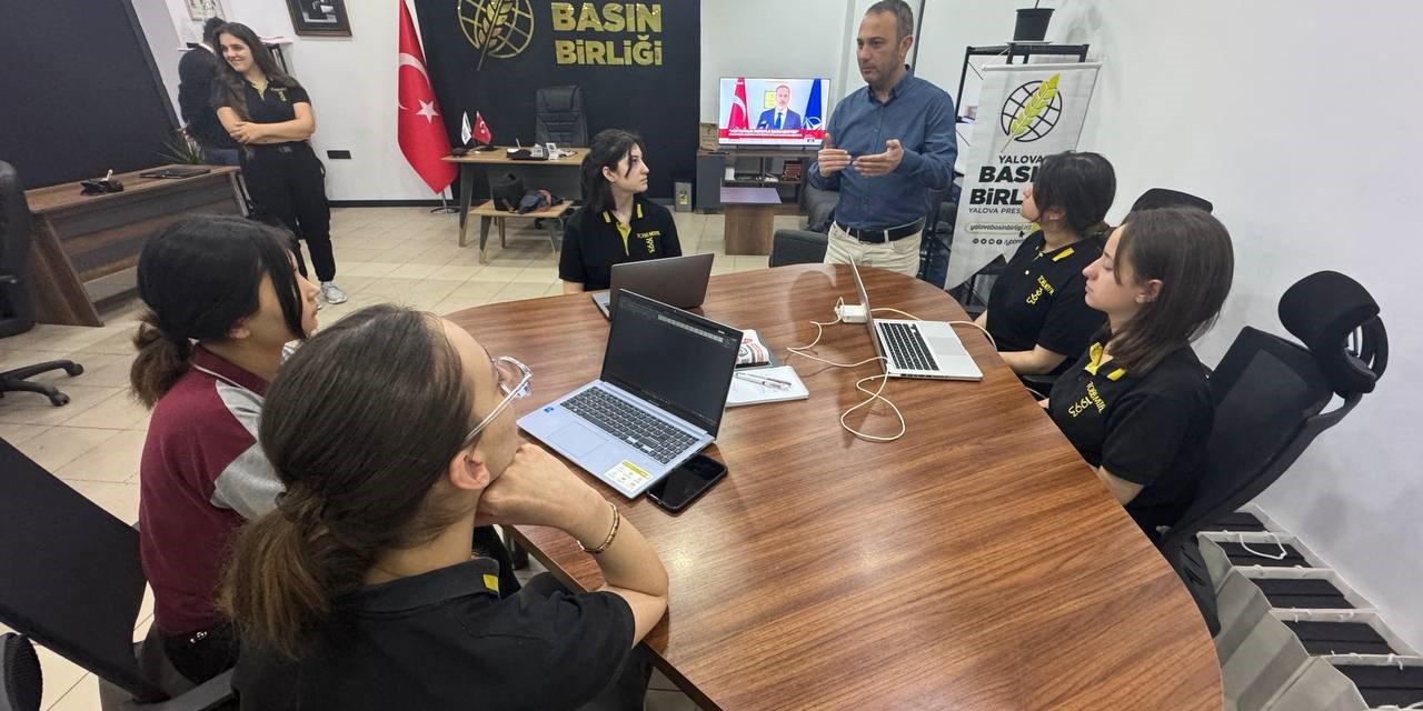 Yalova Basın Birliği’nin Gazetecilik Eğitimleri Devam Ediyor