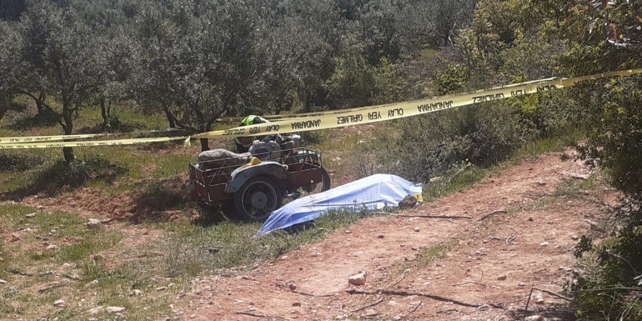 Kullandığı Motosikletin Altında Kalan Çiftçi Öldü