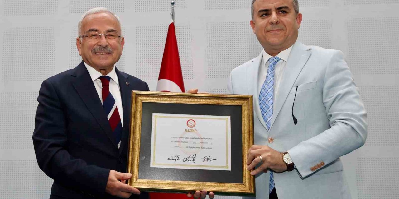 Başkan Güler, Mazbatasını Aldı
