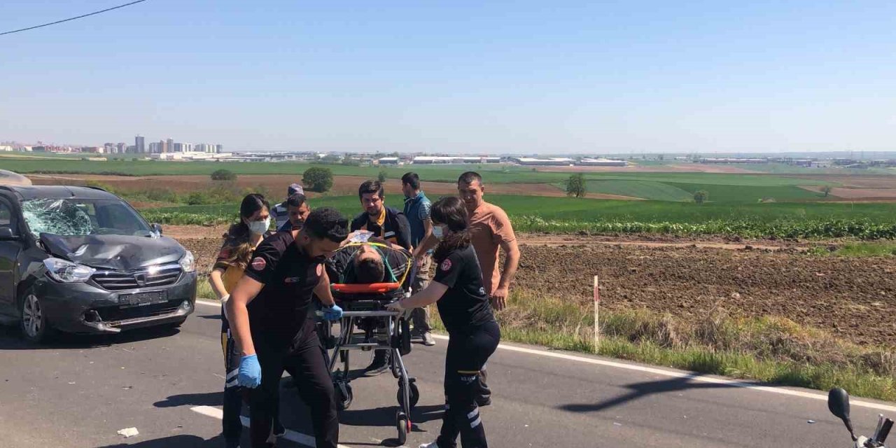 Çorlu’da Trafik Kazası: 2 Yaralı
