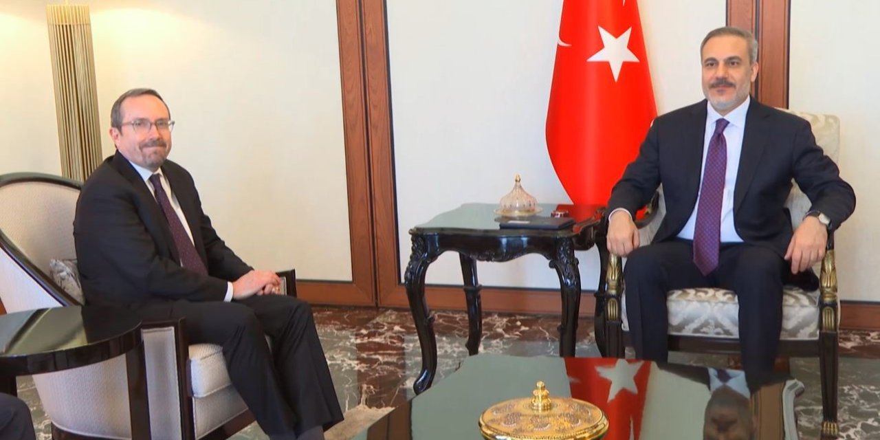 Dışişleri Bakanı Fidan, Abd Dışişleri Bakanlığı İdari İşler Müsteşarı Bass İle Görüştü