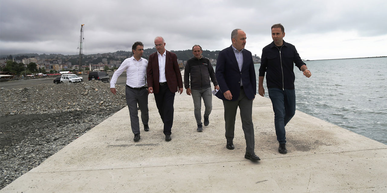 Rize’de Millet Bahçesi Çalışmaları Devam Ediyor