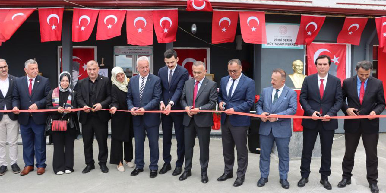 Rize'de Zihni Derin Köy Yaşam Merkezi Açıldı