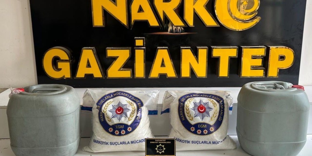 Gaziantep’te Uyuşturucu Operasyonu: 5 Tutuklama