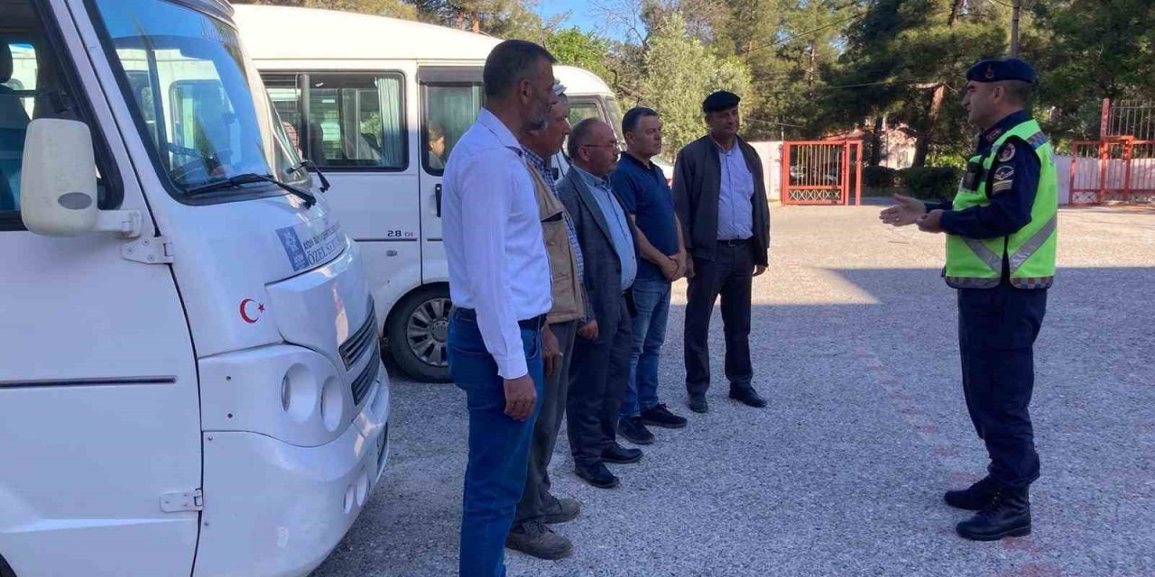 Bozdoğan’da Okul Servisleri Denetlendi