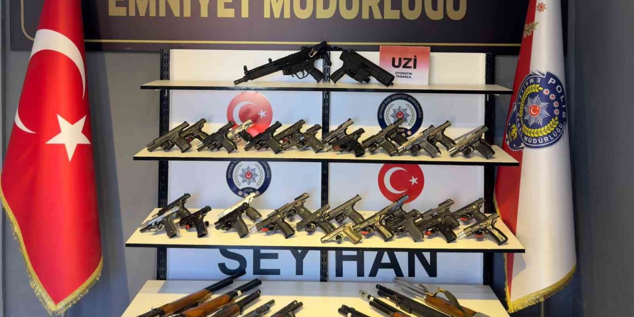 Adana’da 54 Ruhsatsız Silah Ele Geçirildi, 373 Kişi Yakalandı