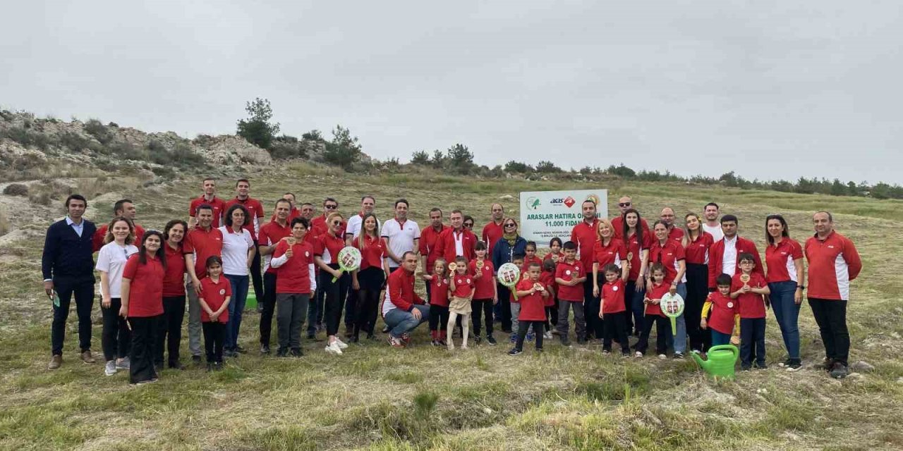 Aras Kargo, 11 Bin Fidanı Tarsus’ta Toprakla Buluşturdu