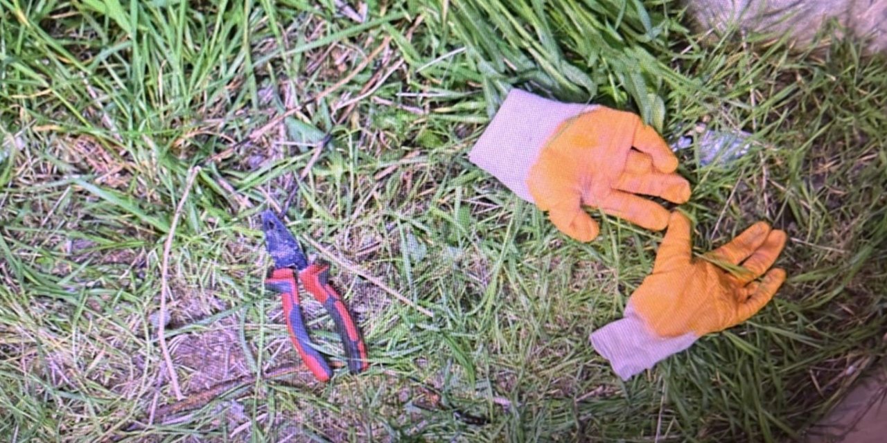 Hırsızlık Şüphelisi Beton Bloklar Arasında Yakalandı