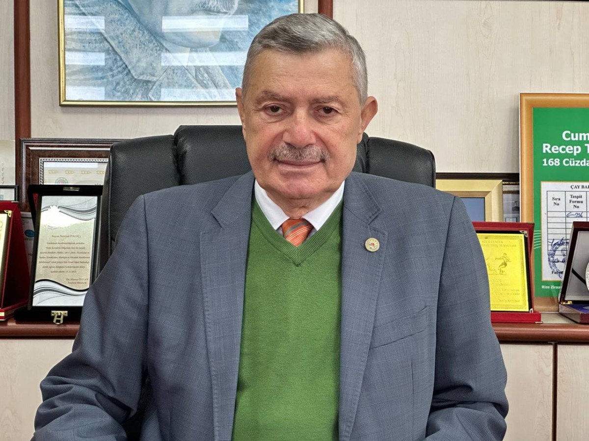 Rize Ziraat Odası Başkanı Paliç, Üreticiden Alınan Aidatların Harcandığı Yerleri Açıkladı