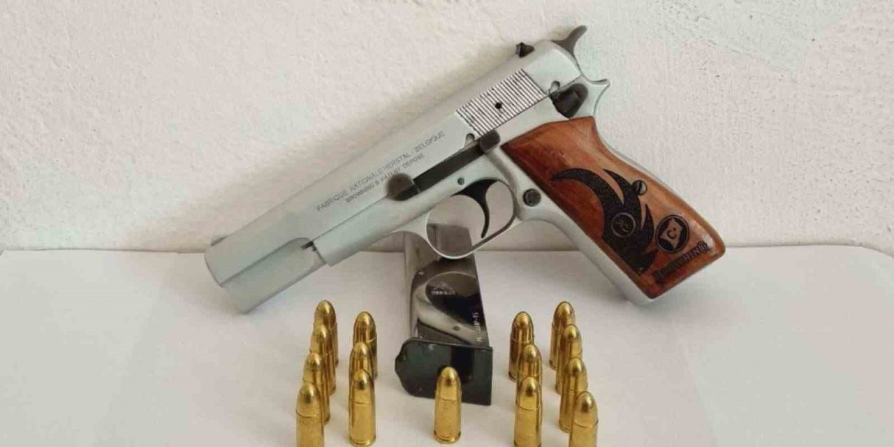 Şüpheli Şahıstan Silah Çıktı