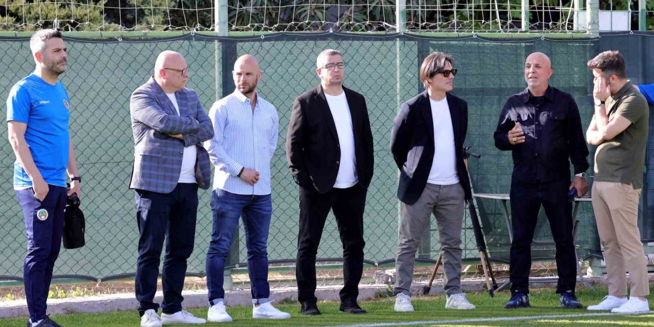 A Milli Takımı Teknik Direktörü Montella’dan Alanyaspor’a Ziyaret