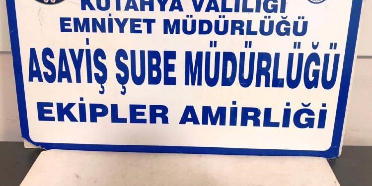 Kütahya’da Şüpheli Şahsın Üzerinde Uyuşturucu Ele Geçirildi