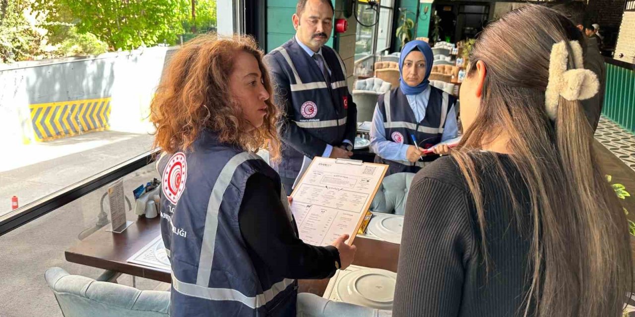 Ticaret Bakanlığı’ndan Restoran Ve Kafelerde Fiyat Listesi Denetimi