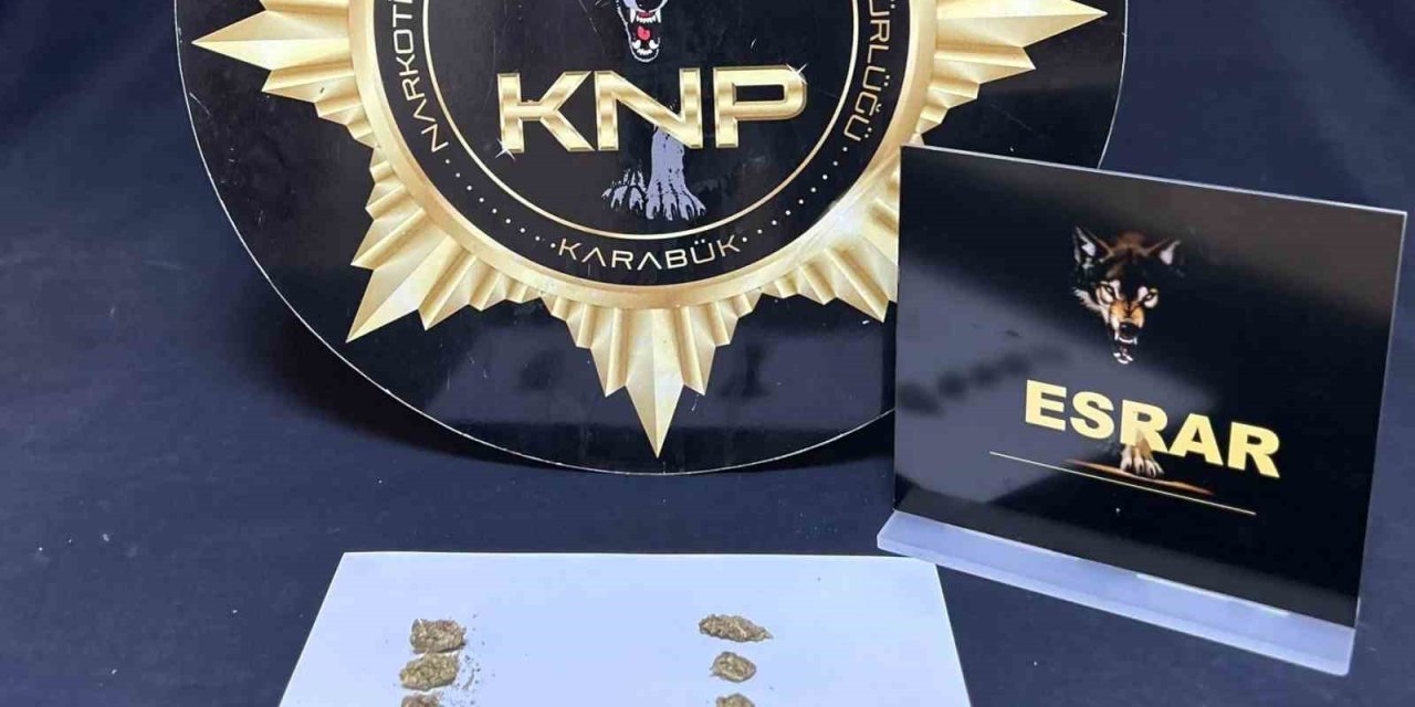 Karabük’te Uyuşturucu Operasyonu: 2 Gözaltı