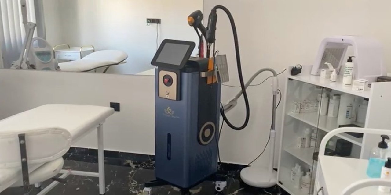 Ruhsatsız Çalıştırıldığı Tespit Edilen Güzellik Merkezine Baskın
