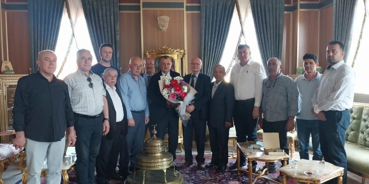 Başkan Balaban’a ‘Hayırlı Olsun’ Ziyaretleri