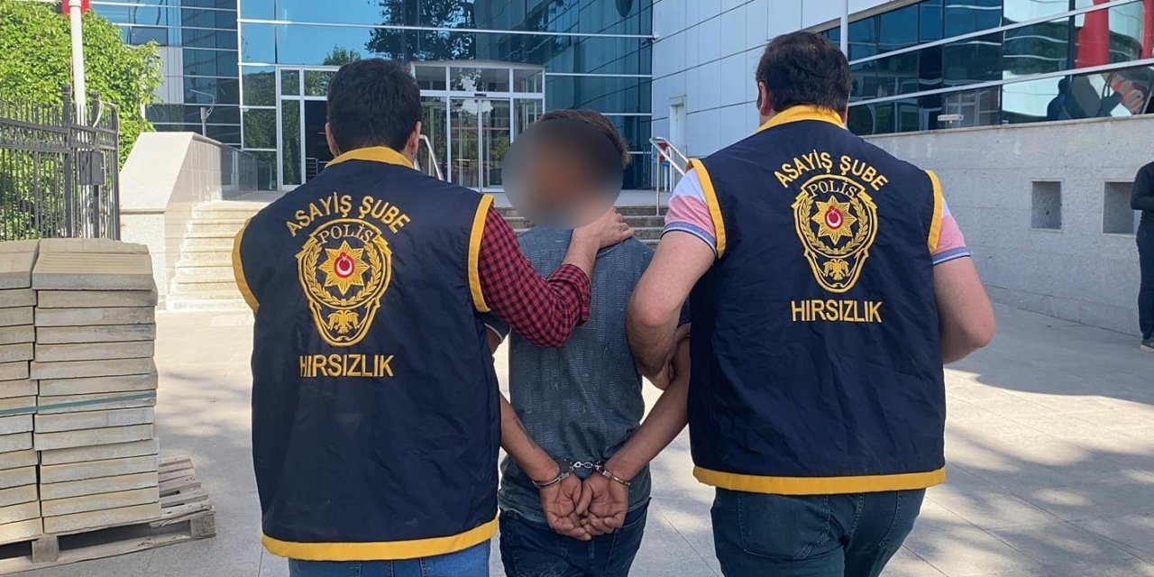 Hırsızlık Şüphelisi Mahkemece Tutuklandı