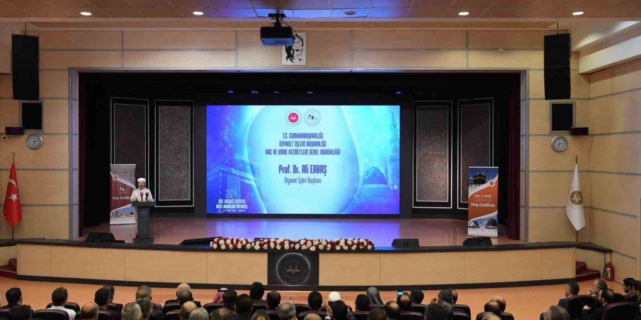Diyanet İşleri Başkanı Erbaş: “Diyanet İşleri Başkanlığımız, Hac Organizasyonu Hususunda İslam Ülkelerine Örneklik Teşkil Etmektedir”