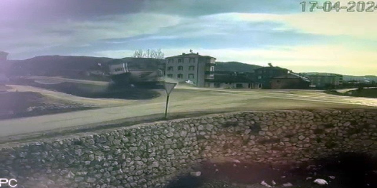 Tokat’taki Feci Kaza Kamerada