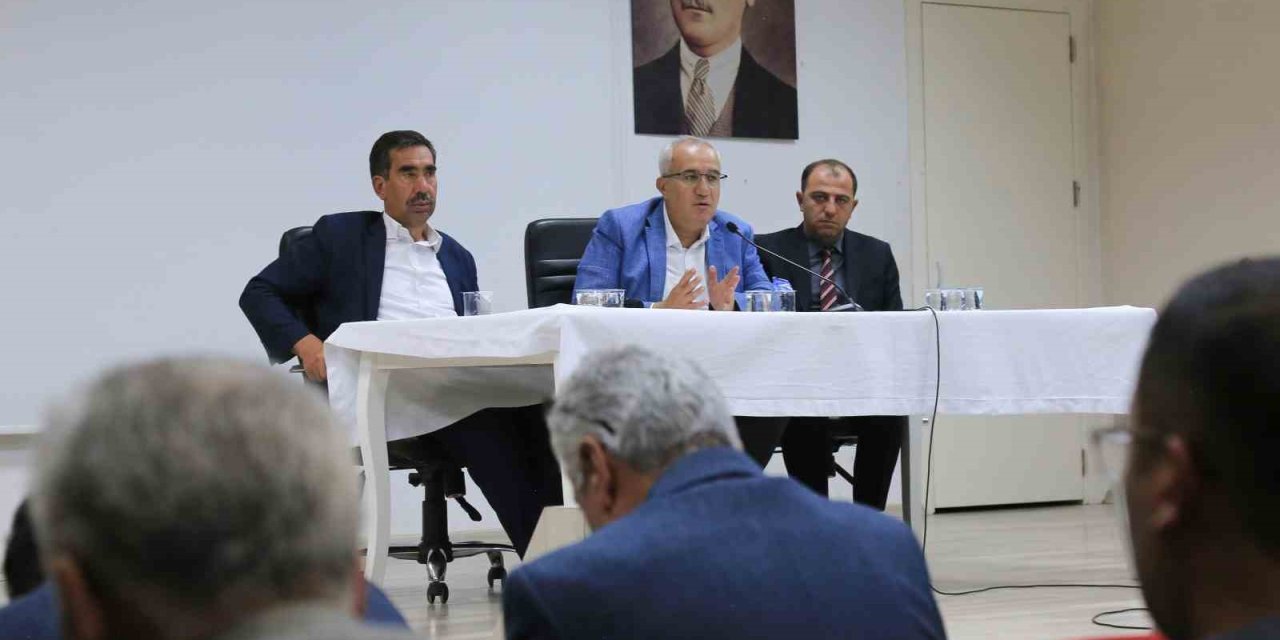 Çameli Belediye Başkanı Arslan Muhtarlarla Buluştu