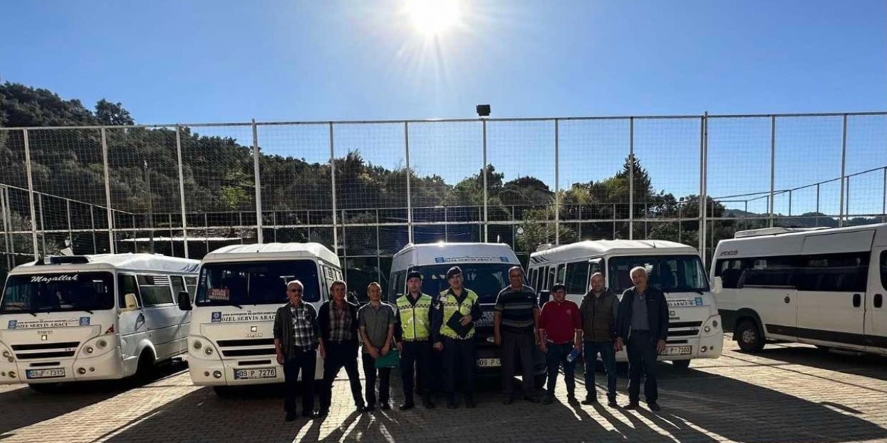 Aydın’da Okul Servisleri Denetleniyor