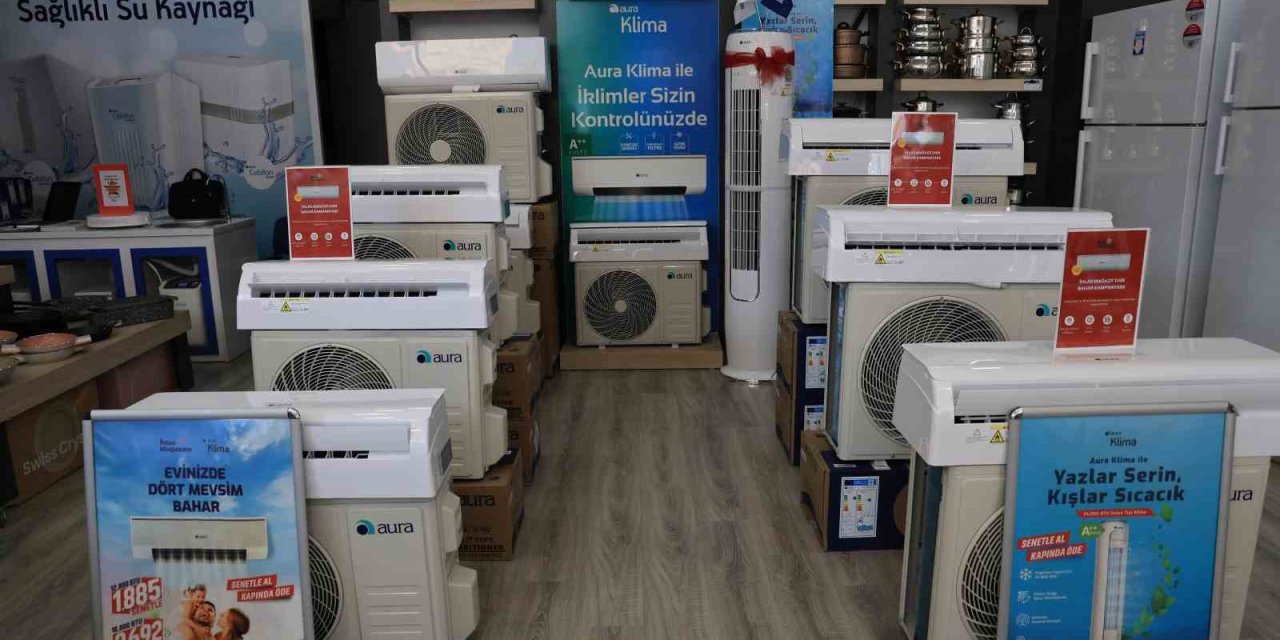 Adana’da Sıcaklar Arttı, Klima Satışları Başladı