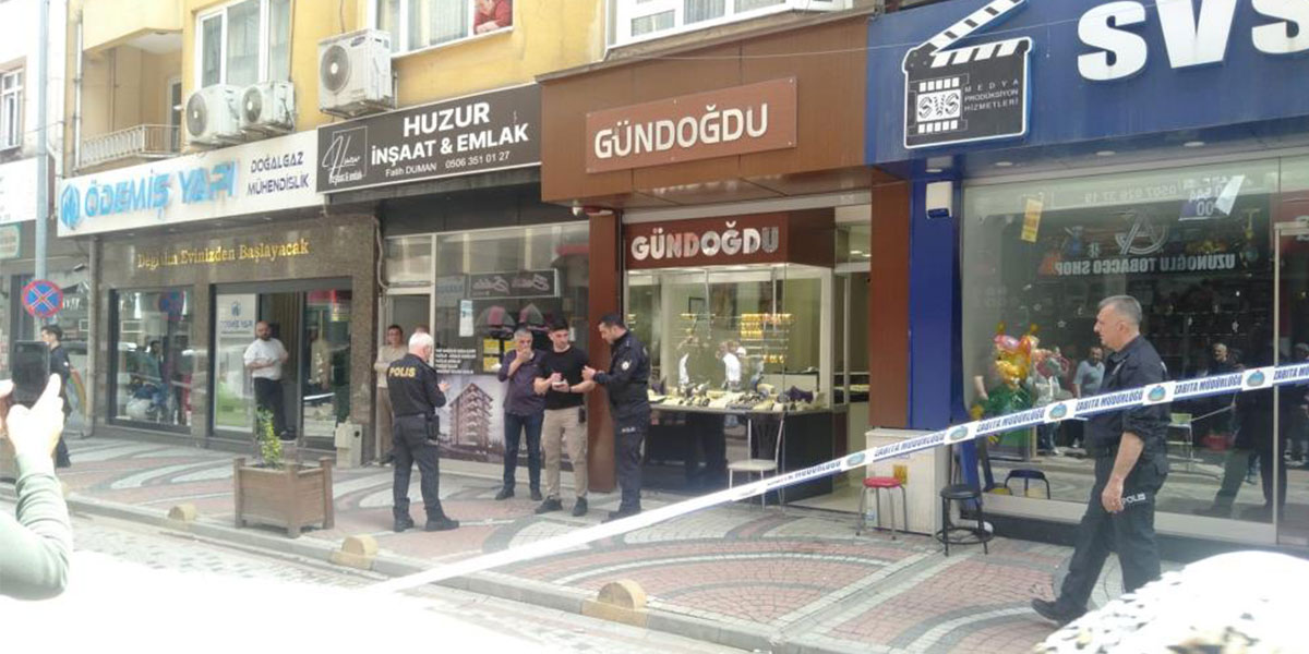 Giresun’da kuyumcu soygunu
