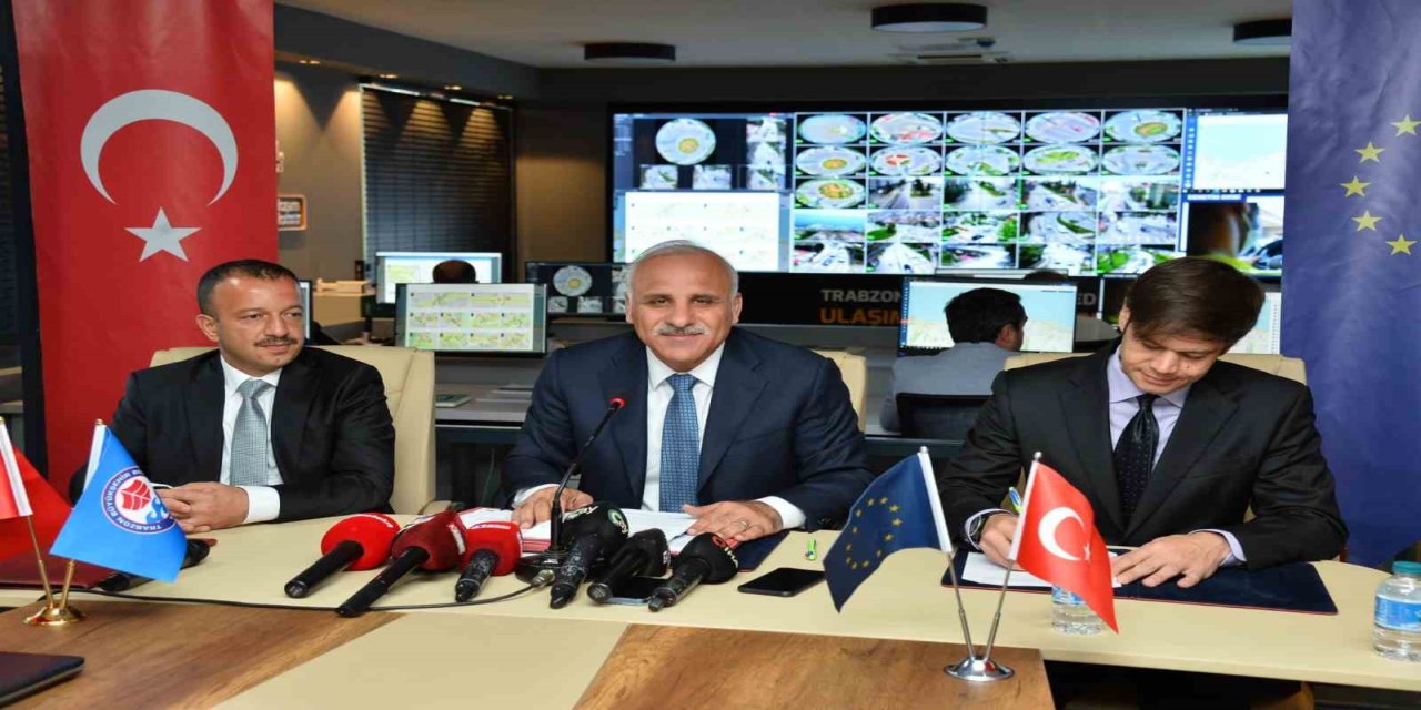 Trabzon’da Sürdürülebilir Kentsel Ulaşım Planı için imzalar atıldı