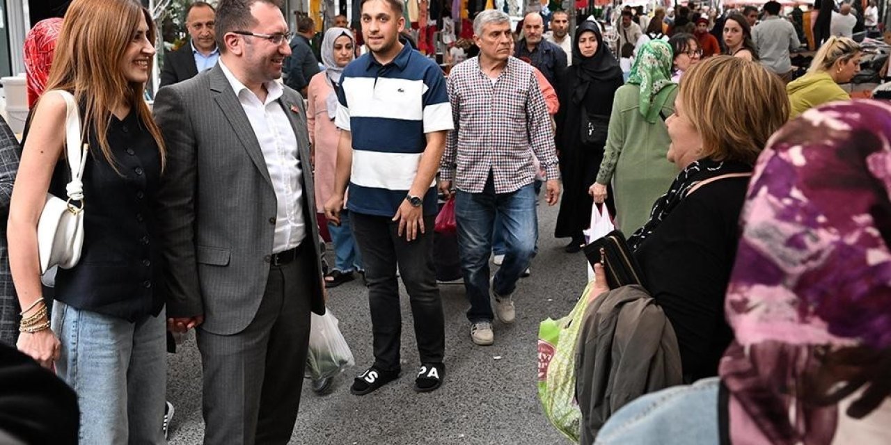 Gaziosmanpaşa Belediye Başkanı Bahçetepe’den Pazar Yeri Ziyareti