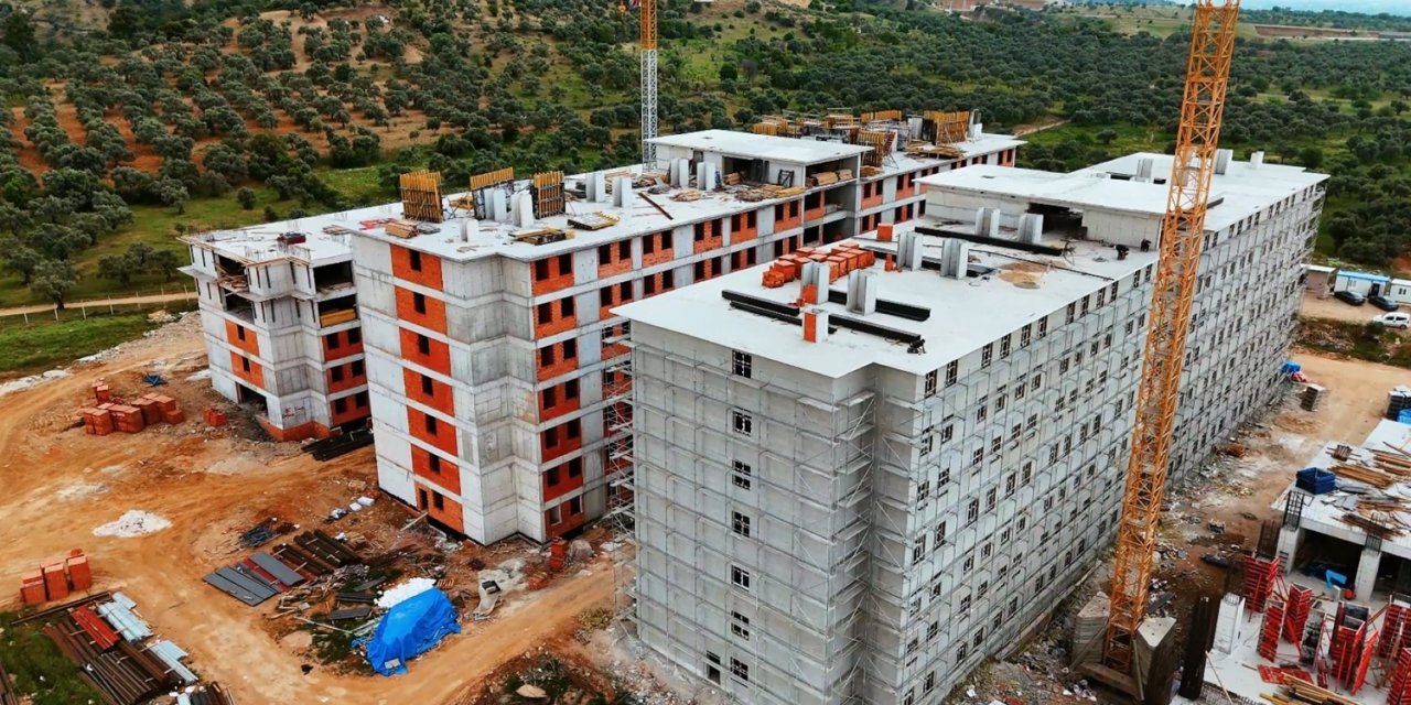 Aydın’da Yeni Öğrenci Yurdu İnşası Sürüyor