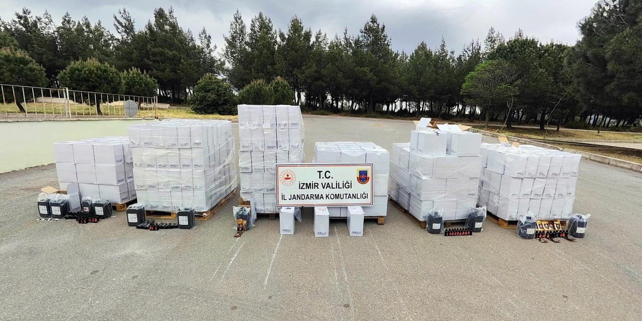 İzmir'de Sahte İçki Operasyonu: 2 Gözaltı