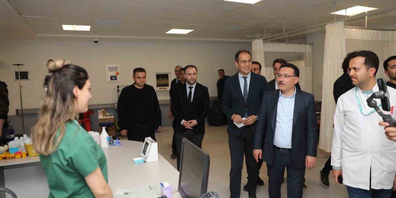 Vali Çiçek’den Develi’ye Ziyaret