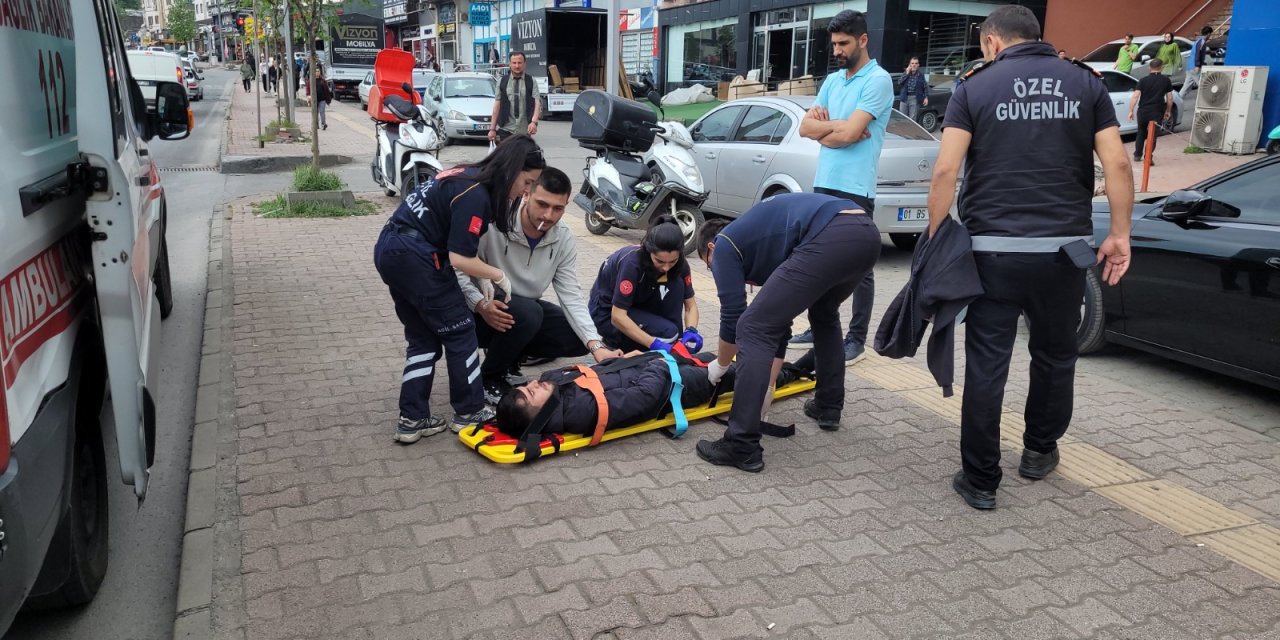 Motokuryeyi Sıkıştırıp Kaza Yaptırdı, ‘Hastam Var’ Diyerek Gitti