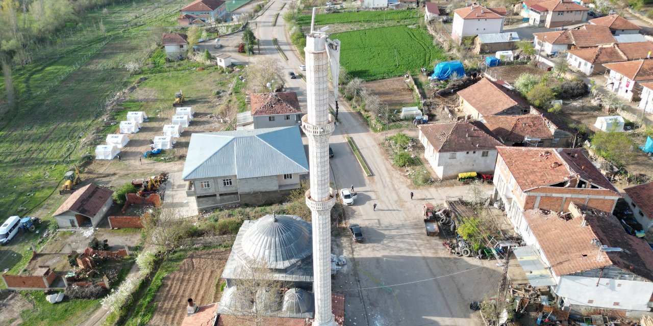 Depremin Merkez Üssü Sulusaray Havadan Görüntülendi