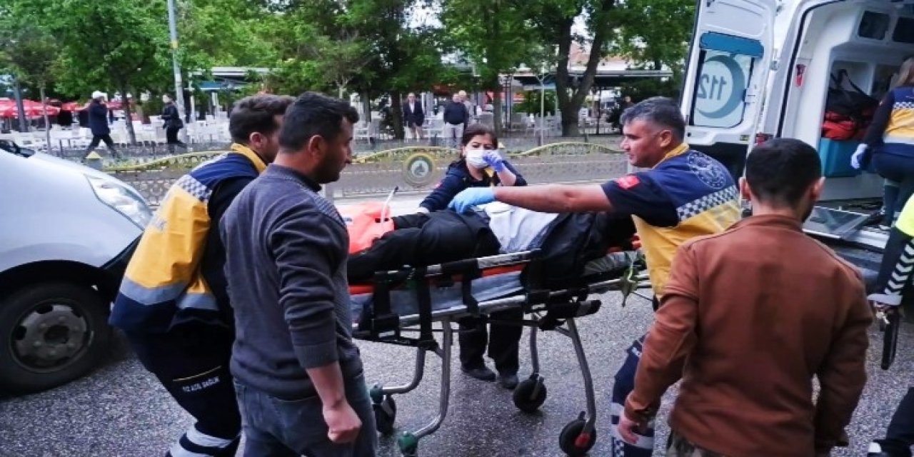 Yaya Geçidini Kullanmadı Canından Oluyordu